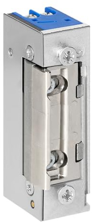 Miratic Cerradura Electrica Simétrica Para Puerta - Abrepuertas Electrico Con Ajuste Del Pestillo Baja Corriente 280 mA Para 12 V CC