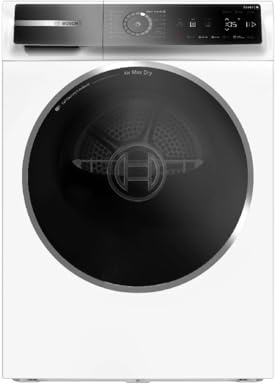 Bosch, Secadora con bomba de calor, 9 kg, Pausa+Carga, Blanco, WRB247D0ES | Protege tus tejidos regulando la temperatura de forma automática gracias a los sensores de AutoDry.