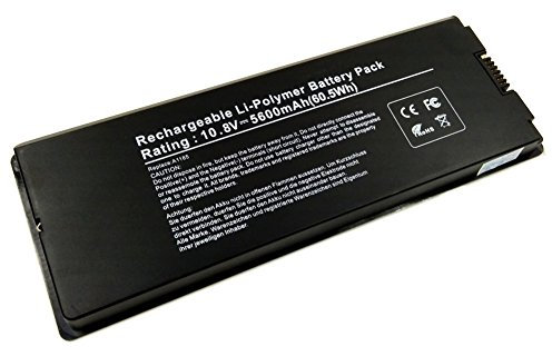 7XINbox 10.8V 5600mAh A1185 Ersatz Akku Batterie für MacBook Pro 13 inch A1181 MA254 MA255 MA472 MA561 MA566 MA700 MA701 MB061 MB062 MA566G/A MA566J/A MA472F/A MA701J/A MB063B/A MB404B/A MB404X/A