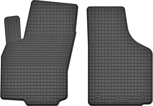 Fußmatten Vorne 2er Set für Renault Twingo 1 1993-2012 Gummi Gumimatten