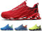 Scarpe Uomo Donna Sneakers Air Running Sportive Outdoor Fitness Trainers Red 46 EU