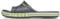 Crocs Bayaband Slide für Damen und Herren, bequeme Wasserschuhe für den Sommer 37-38 EU Slate Grey/Lime Punch