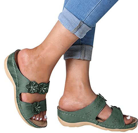 WWricotta Sandales Femme éTé - Hallux Valgus Chaussure Grition Elastique Baskets Femmes Tendances Chaussures De Loisirs LéGèRes Chaussure Orthopedique Souple Chaussures De Loisirs