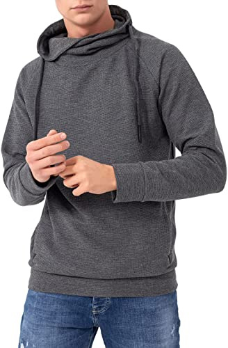 Redbridge Herren Pullover Sweatshirt Schalkragen Hoher Kragen