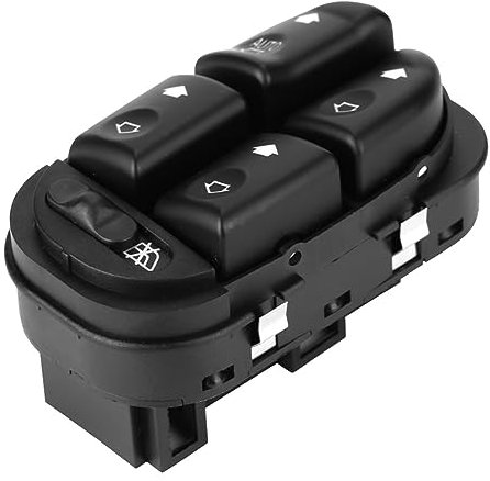 Botonera Elevalunas Para FORD para Mondeo II 1996 1997 1998 1999 2000, piezas de coche, energía eléctrica, interruptor de Control de ventana de conducción izquierda, botón elevador Interruptor Ventana