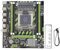 Bewinner Scheda Madre Desktop LGA 2011 DDR3, Scheda Madre X79 ATX da 128 GB, 6xUSB2.0 2xSATA2.0 1xSATA3.0, PCIEx16, PCIE M.2, Scheda Madre Computer LGA 2011 X79