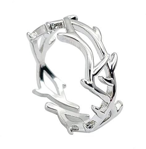 SpetngSake Hip Hop Ring für Herren Mit Verstellbarer Öffnung - Schmuck Geeignet für Männer Zu Tragen - Geschenke