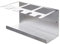 Supporto Spazzolino Elettrico A Parete In Acciaio Inox Spazzolino Da Denti Supporto Spazzolino Elettrico Testa Titolare Dentifricio Titolare Organizzatore di Stoccaggio per Bagno (Argento)