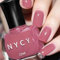 KAYZON Nude Pink Nail Polish, 12ml Quick Dry Non-Toxic Nail Varnish, Long Lasting, Water Based Formula DIY Gel Nail Art at Home