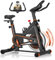 DMASUN Exercise Bike Gym Workout, PLUS Magnetic Stationary Bike with Heavier Flywheel, Silent Fitness Bike 100% Adjustable Resistance, Comfortable Seat, Indoor Cycling Bike for Home Training Cardio