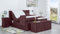 Boxspringbett Nado 240x220, DS-Brombeere, 7-Zohnen Taschenfederkernmatratze, Ergoflex - Inklusive Aufbau - Deutscher Hersteller