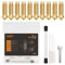 HANGLIFE Düsen Kit für Elegoo Neptune 4 Plus/Max 3D-Drucker - 10 Stück Messingdüsen in 5 Größen (0,2/0,4/0,6/0,8/1,0 mm) inklusive Reinigungsnadeln und Schlüssel - Zubehör für 3D-Drucker