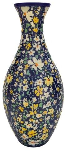 3D Vase Jigsaw Puzzles for Adults,160 Pieces Curved Jigsaw Puzzle Flower Vases,Art Puzzle Vase,Detachable Puzzles Planter,Unique Flower Vases for Flowers Arrangement and Home Decor (Broken flowers)
