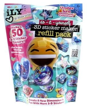 3D-Sticker Nachfüllpack - Unterwasser-Abenteuer