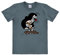 Logoshirt® TV I Der kleine Maulwurf I Hügel I T-Shirt Print I Damen & Herren I kurzärmlig I blau I Lizenziertes Originaldesign I Größe S