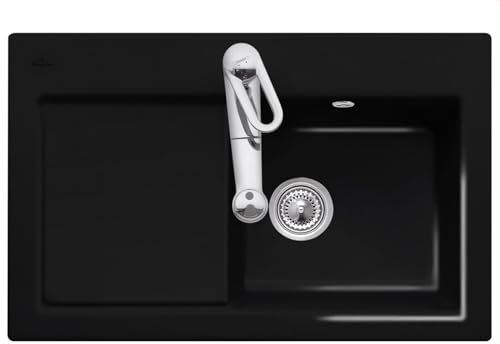 Villeroy & Boch VB-6714 01 J0 SUBWAY 45 Spülbecken, Black