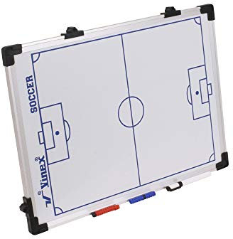 Vinex HAEST Magnetische Taktiktafel für Fußball | Beschreibbar und mit Magneten | 60 x 45 cm | Fußballtraining