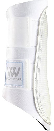 Woof Wear Unisex's Club Brushing Boot-White, Large