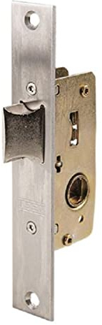 Tesa Assa Abloy 221528AI Cerradura Monopunto De Palanca Deslizante Para Perfiles Metálicos Inoxidable Entrada 20 mm 2215
