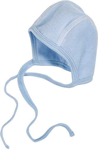 Schnizler Unisex Baby Erstlingsmütze Nicki Mütze, Blau (bleu 17), 0 Monate