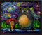 Uhomate My Neighbor Totoro in Rain Hayao Miyazaki Wanddekoration Vincent Van Gogh Sternennacht Poster Home Canvas Wall Art Kinderzimmer Decor Wohnzimmer Wall Decor A045 (8 x 10)
