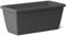 Emsa 518571 Pflanztrog My City Garden, zeitloser Blumentopf, 80 x 35 x 40 cm, frostfest, hohe UV-Beständigkeit, granit