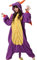 wotogold Pigiama di Drago Viola Animale Costumi Cosplay per Adulti Unisex Purple