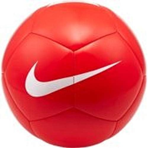 Nike Unisex-Adult Pitch Team Soccer Ball SC3992 bright crimson/white 5