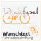 Fahrradaufkleber Aufkleber für Fahrrad Bike Sticker Namensaufkleber Fahrradbeschriftung Rahmen Aufkleber Wunschtext