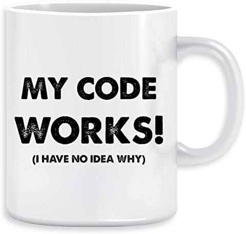 My Code Works Kaffeebecher Becher Tassen Ceramic Mug Cup