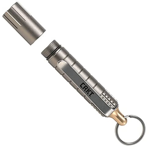 COLUMBIA RIVER KNIFE & TOOL Pocket Driver Stash Tool: Kompakt und leicht, für den täglichen Gebrauch, eloxierter Aluminiumgriff, inklusive 4 Bits 9912, Multi, Einheitsgröße