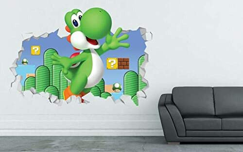 Wandtattoo Yoshi Kinder benutzerdefinierte Wandtattoo 3D Wandaufkleber Kunst