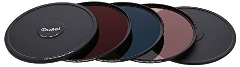 Rollei F:X Pro ND Filterset (ND 8, ND 64, ND1000) Neutraldichtefilter Set mit 3 Graufiltern (112mm)