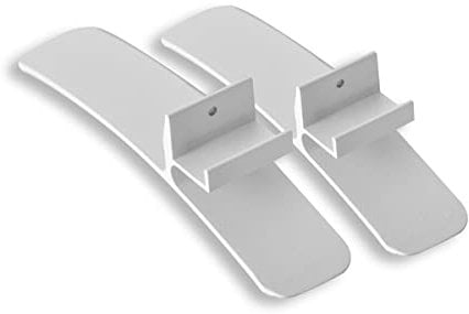 Mephisto Aluminium Standfuß Weiß 2er Set für Infrarotheizung Standheizung Elektroheizung Heizpaneelen