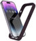 K TOMOTO Kompatibel iPhone 14 Pro Bumper Case (6,1 Zoll), Flüssigsilikon Bumper Case [Stoßabsorbierend] [Erhöhter Kantenschutz] [Seidige und weiche Haptik] Rahmen Bumper Case, Dunkelviolett