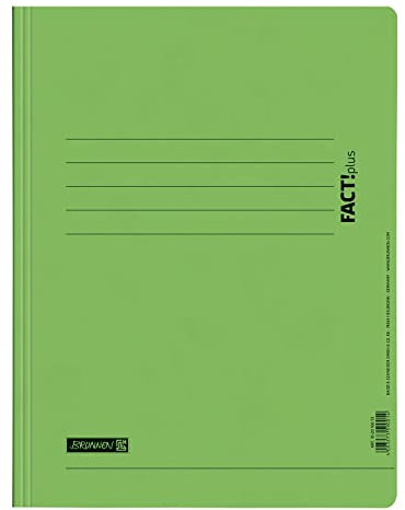 NEU BRUNNEN Schnellhefter FACT!plus DIN A4, aus Karton, kiwi
