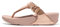 Fitflop Lulu Adjustable Leather Toe-Post Sandals, Sandali Donna, Oro Rosa, 39 EU