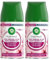 Air Wick Freshmatic Pure Fresh - Ricarica per fiori di ciliegio e orchidea, confezione da 2 (2 x 250 ml)