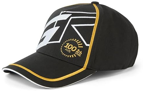 Toyota Gazoo Racing WEC World Endurance Championship Le Mans 100 Years Anniversary Baseball Cap Black White Gold