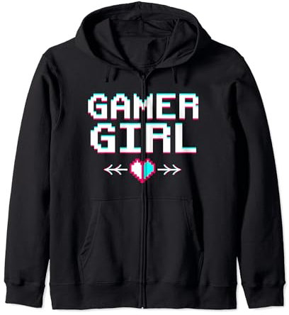 Gamer Girl Gaming Computer Konsole UwU Kawaii Kapuzenjacke
