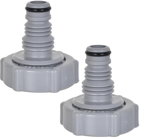 SAVOSWEET P6H1419 Válvula de Drenaje,Adaptador de Drenaje para Drenaje de Manguera de Piscina,Conector de Válvula de Drenaje