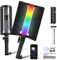 NEEWER RGB1 LED Videoleuchte Lichtstab mit Metall Barndoor, Touch Leiste/APP Steuerung, magnetisches Leuchtstab RGB Videolicht, 3200K-5600K CRI98+ dimmbare Handlichtstab mit 6400mAh Akku, 17 Szenen