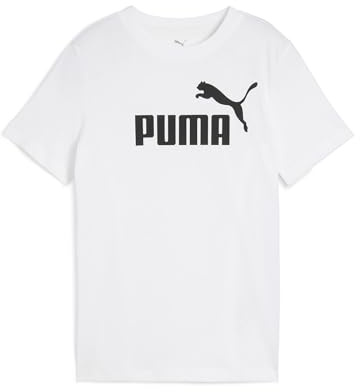 Puma Mädchen ESS No. 1 Logo Tee G T-Shirts, Puma White, 128 EU