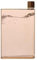 Bouteille d'eau plate | A5 Memo Paper Water Bottle | 350 ml/420 ml Bouteille écologique BPA pour l'école, les activités en plein air et la salle de sport