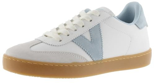 victoria Basket Berlín Ciclista Efecto Piel & Piezas Serraje & Interior En Contraste 1126206 para Mujer Celeste 40