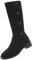 DKLOVIFU Damen Stiefel Damenstiefel Schwarz Springerstiefel Damen Lack Stiefeletten Damen Womens Winter Boots Stiefeletten Damen Schwarz Flach Stiefel Winter