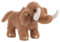 Apricot Lamb Charmanter Mammut Mammoth Plüschtiere für Kinder, weiche niedliche Kuscheltier für Baby Mädchen und Jungen, Flauschige Mammut Braun 19 cm