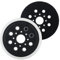 2 PCS Universel Pour Ponceuse Excentrique, Plateau de ponçage professionnel de 125 mm, 8 trous Velcro Plateau de support professionnel pour PEX 300 AE et PEX 400 AE ponceuse excentrique