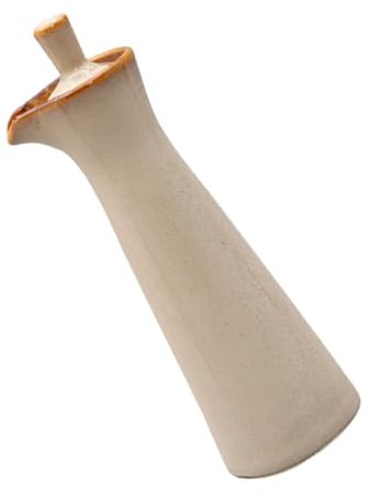 MAGICLULU Botella Dispensadora De Salsa De 120ml De Cerámica Vintage Para Condimentos Recipiente Para Vinagre y Aceite Utensilio De Cocina Adecuado Para Hogar y Restaurante Fácil De Limpiar