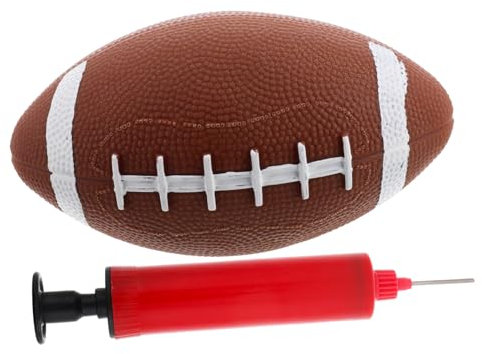 Abaodam 1pc Schulfußball Für Kinder Jugend Sportspielzeug Aufblasbarer American Football Für Teamspiele